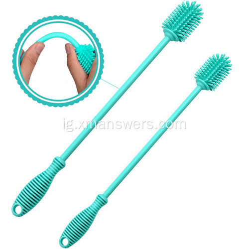 Ịkpụzi Mgbanye Silicone Liquid Liquid Silicone Brush maka LSR Silicone Brush